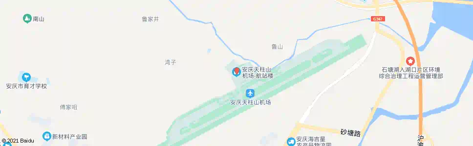 安庆机场村委会_公交站地图_安庆公交_妙搜公交查询2025