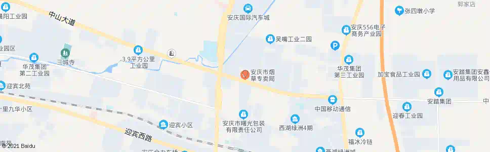 安庆烟草专卖局_公交站地图_安庆公交_妙搜公交查询2025