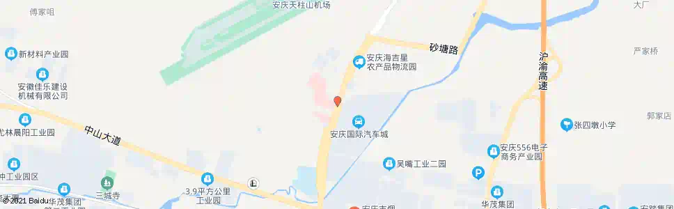 安庆汽车城北站_公交站地图_安庆公交_妙搜公交查询2025