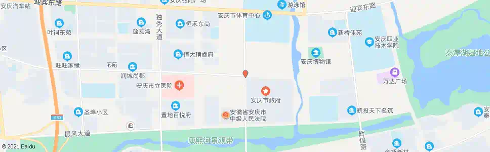 安庆顺安路_公交站地图_安庆公交_妙搜公交查询2025