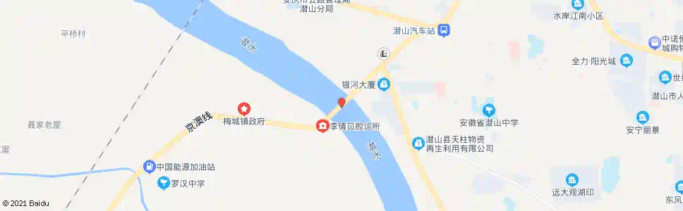 安庆城西河大桥_公交站地图_安庆公交_妙搜公交查询2025