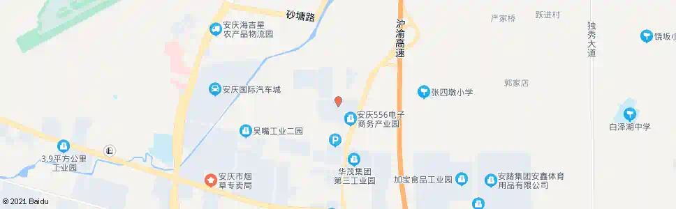 安庆水果市场(南行)_公交站地图_安庆公交_妙搜公交查询2025
