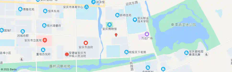 安庆元山路口_公交站地图_安庆公交_妙搜公交查询2025