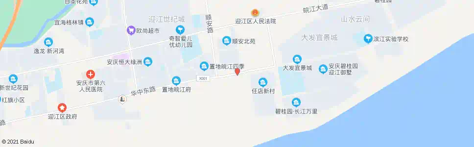 安庆机场新村_公交站地图_安庆公交_妙搜公交查询2025