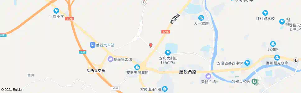 安庆山货市场_公交站地图_安庆公交_妙搜公交查询2025