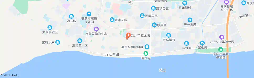 安庆人民路口_公交站地图_安庆公交_妙搜公交查询2025