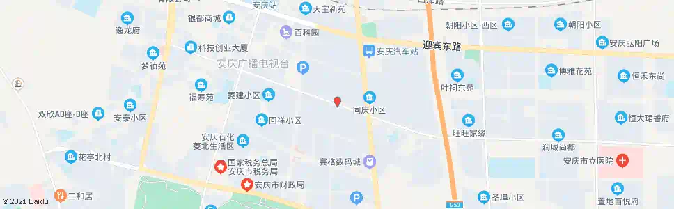 安庆天柱山东路_公交站地图_安庆公交_妙搜公交查询2025