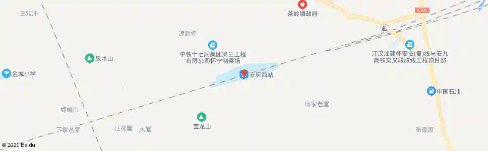 安庆宿中西门_公交站地图_安庆公交_妙搜公交查询2025