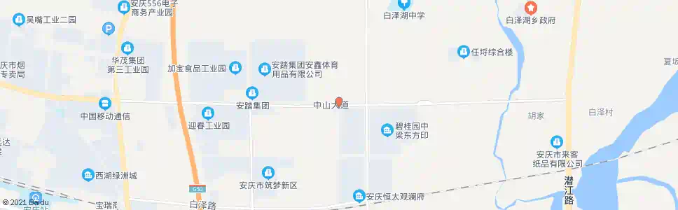 安庆九塘_公交站地图_安庆公交_妙搜公交查询2025