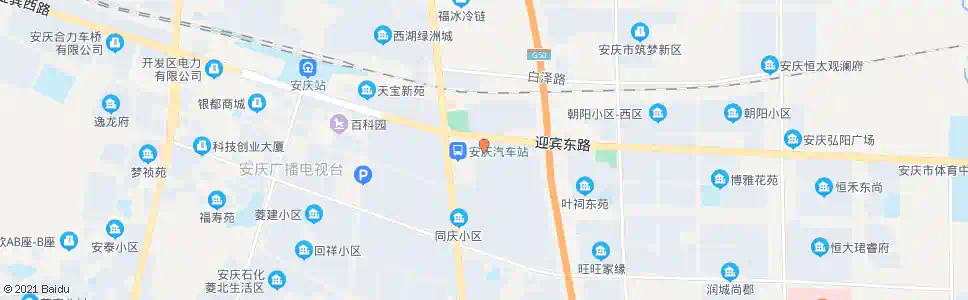 安庆客运中心站西_公交站地图_安庆公交_妙搜公交查询2025