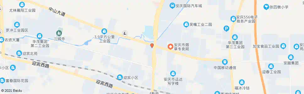 安庆舒怡国际家居_公交站地图_安庆公交_妙搜公交查询2025