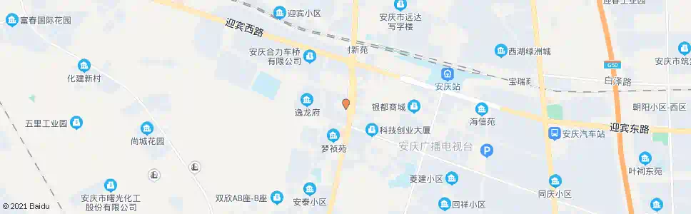 安庆工商大楼作队_公交站地图_安庆公交_妙搜公交查询2025