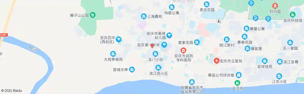 安庆四方城_公交站地图_安庆公交_妙搜公交查询2025