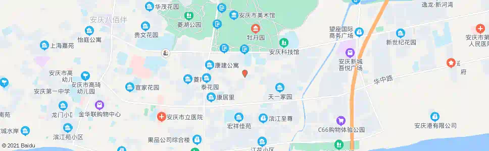 安庆程墩路_公交站地图_安庆公交_妙搜公交查询2025