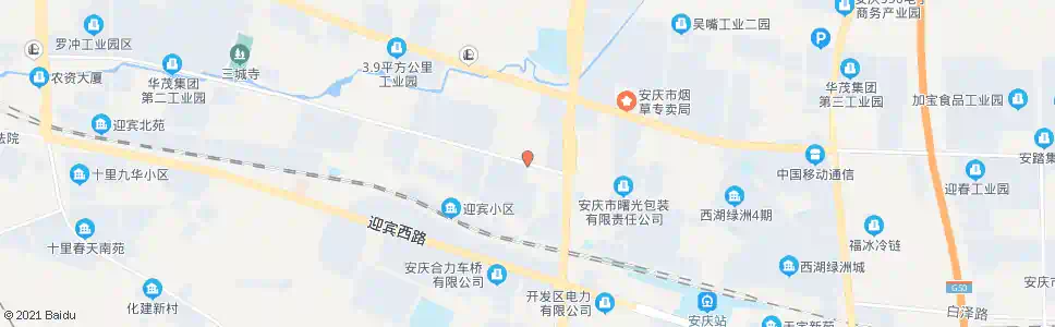 安庆纬二东路_公交站地图_安庆公交_妙搜公交查询2025