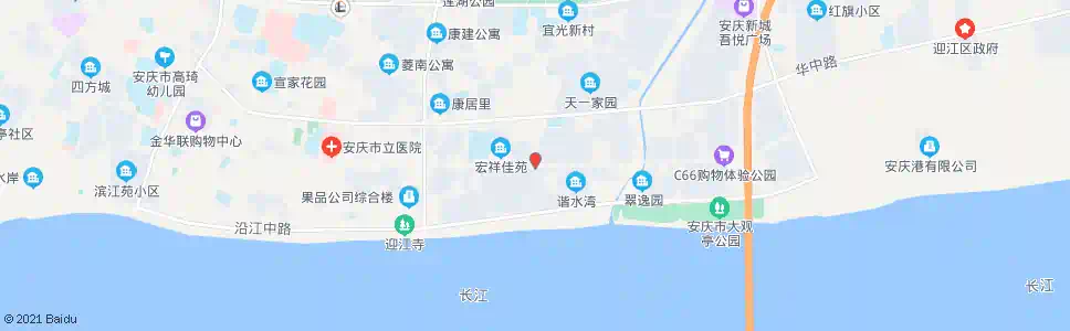 安庆先锋巷_公交站地图_安庆公交_妙搜公交查询2025