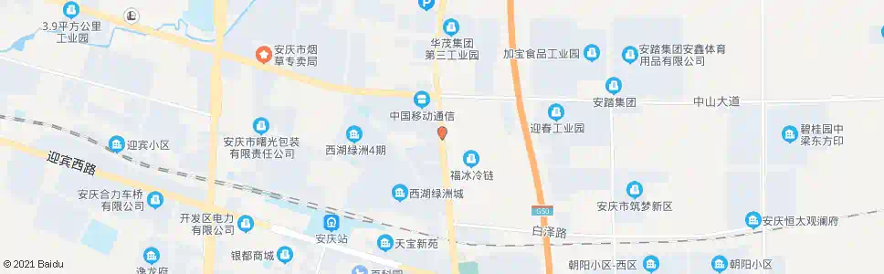 安庆迎春花苑_公交站地图_安庆公交_妙搜公交查询2025