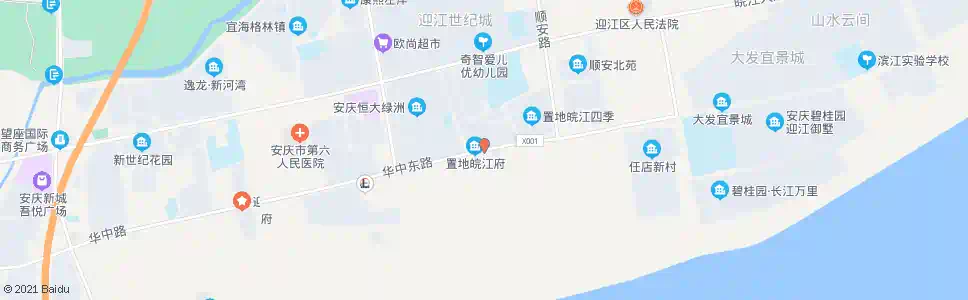 安庆长青_公交站地图_安庆公交_妙搜公交查询2025