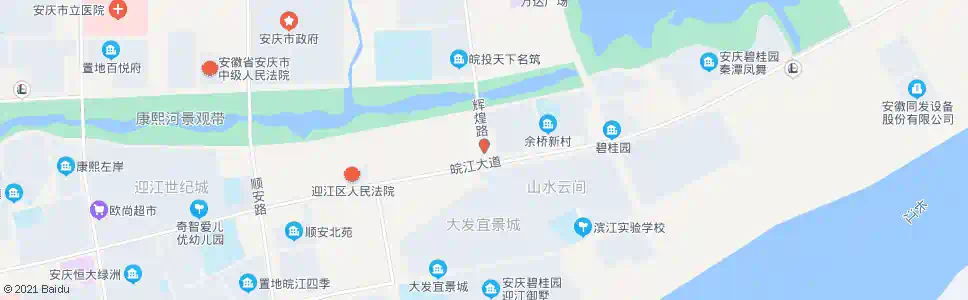 安庆辉煌小区_公交站地图_安庆公交_妙搜公交查询2025