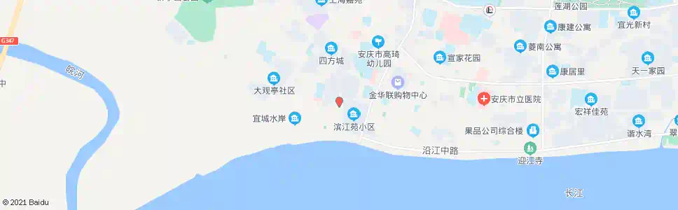 安庆大观商城_公交站地图_安庆公交_妙搜公交查询2025