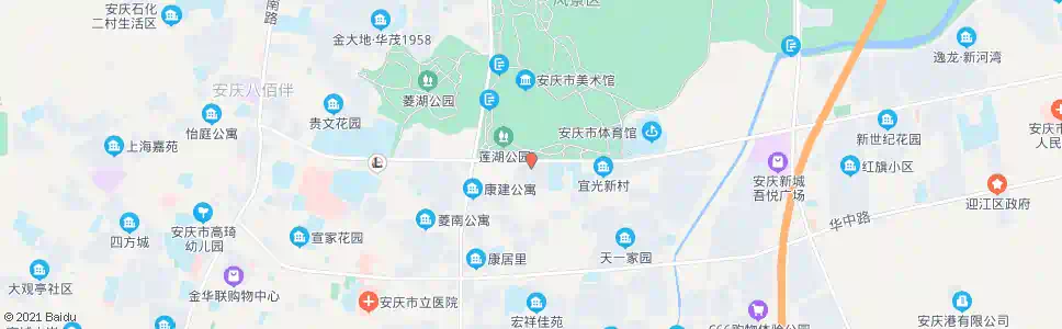 安庆少年宫_公交站地图_安庆公交_妙搜公交查询2025