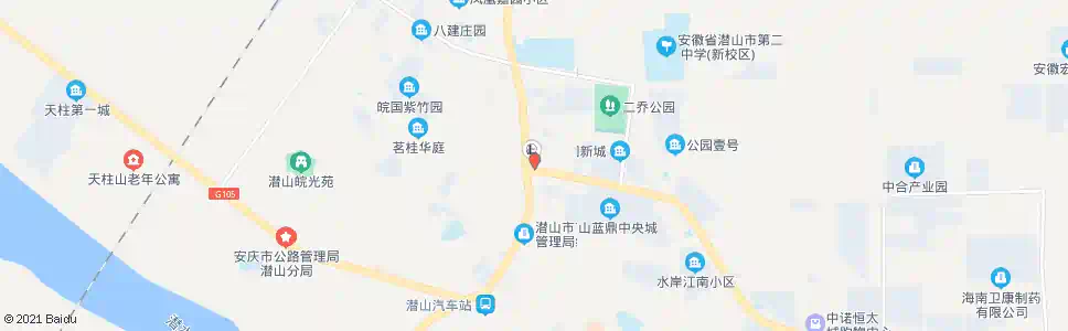 安庆潜阳国际_公交站地图_安庆公交_妙搜公交查询2025
