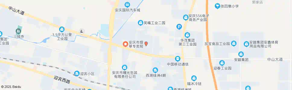 安庆英德利工业园_公交站地图_安庆公交_妙搜公交查询2025