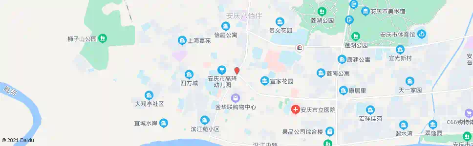 安庆孝肃路_公交站地图_安庆公交_妙搜公交查询2025