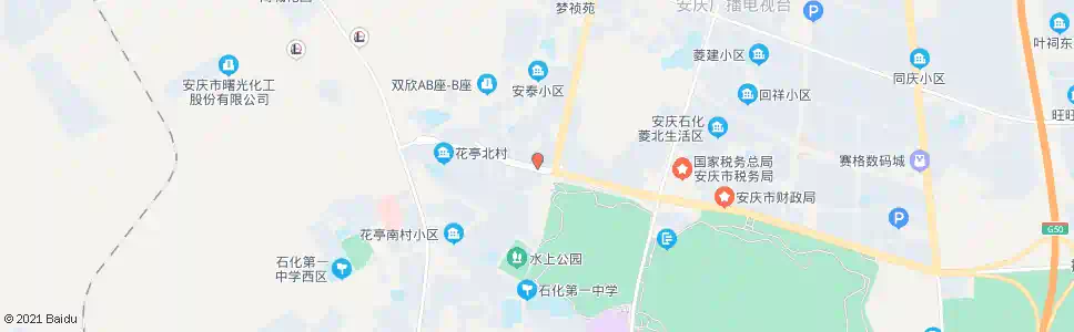 安庆晶海花园_公交站地图_安庆公交_妙搜公交查询2025