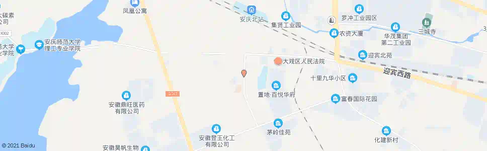 安庆茅岭_公交站地图_安庆公交_妙搜公交查询2025