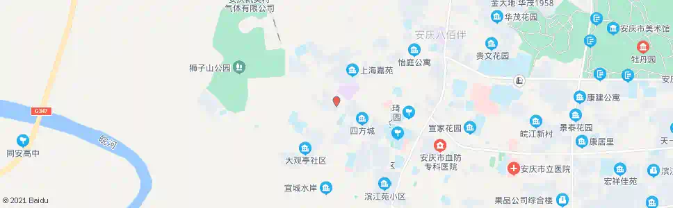 安庆青青家园_公交站地图_安庆公交_妙搜公交查询2025