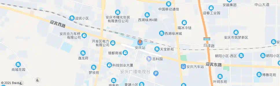 安庆安师院_公交站地图_安庆公交_妙搜公交查询2025