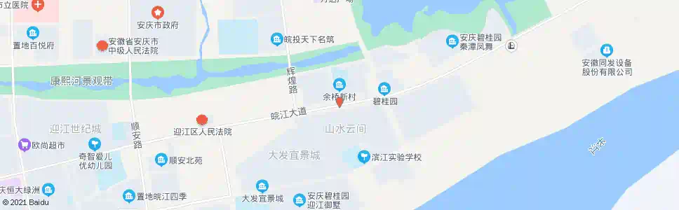 安庆余桥_公交站地图_安庆公交_妙搜公交查询2025