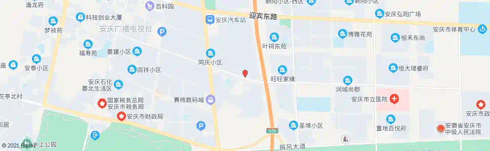 安庆光彩大舞台_公交站地图_安庆公交_妙搜公交查询2025