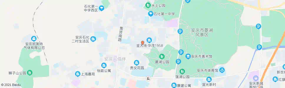 安庆华茂小区_公交站地图_安庆公交_妙搜公交查询2025