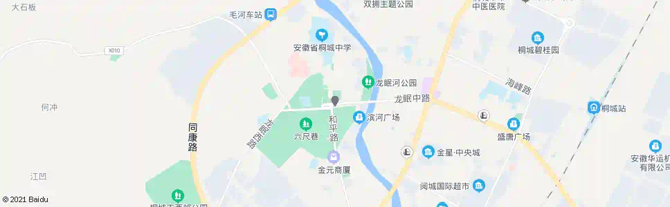 安庆市民广场_公交站地图_安庆公交_妙搜公交查询2025