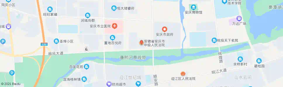 安庆晴北路中_公交站地图_安庆公交_妙搜公交查询2025