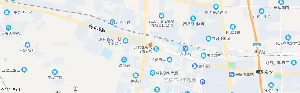 安庆同发公司_公交站地图_安庆公交_妙搜公交查询2025