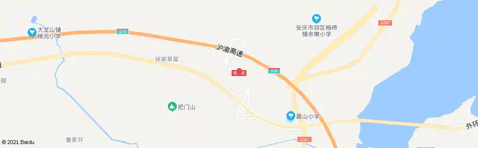 安庆收费站_公交站地图_安庆公交_妙搜公交查询2025