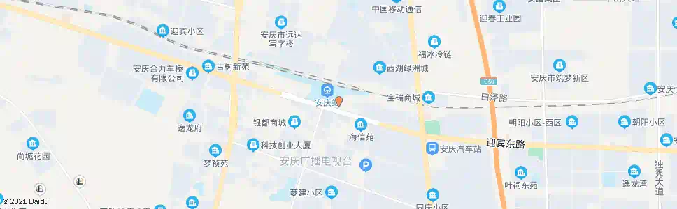 安庆毛河停车场_公交站地图_安庆公交_妙搜公交查询2025