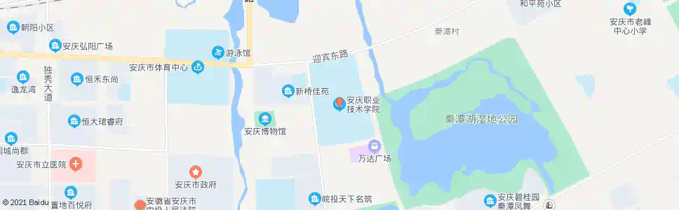 安庆五巷口(一职高)_公交站地图_安庆公交_妙搜公交查询2025