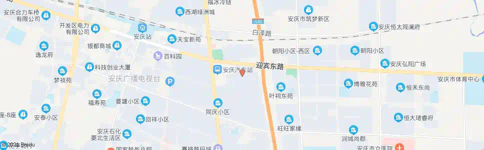 安庆东环市场_公交站地图_安庆公交_妙搜公交查询2025