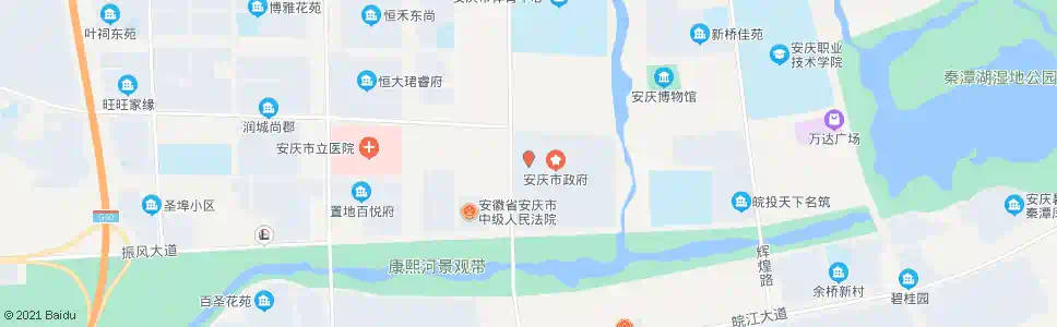 安庆行政服务中心_公交站地图_安庆公交_妙搜公交查询2025