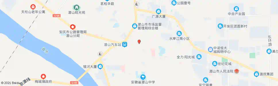 安庆大园路口_公交站地图_安庆公交_妙搜公交查询2025