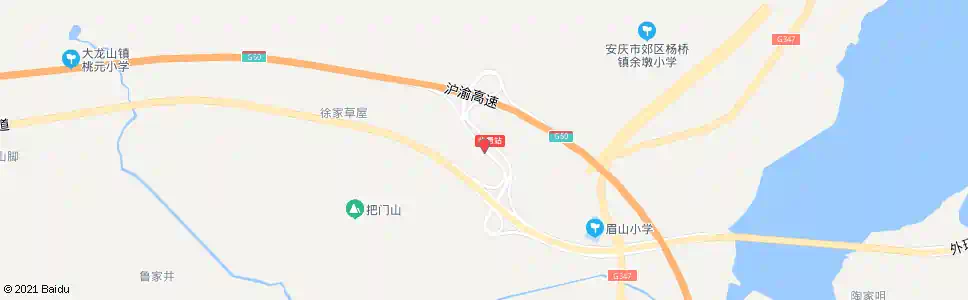 安庆高速公路进出口_公交站地图_安庆公交_妙搜公交查询2025