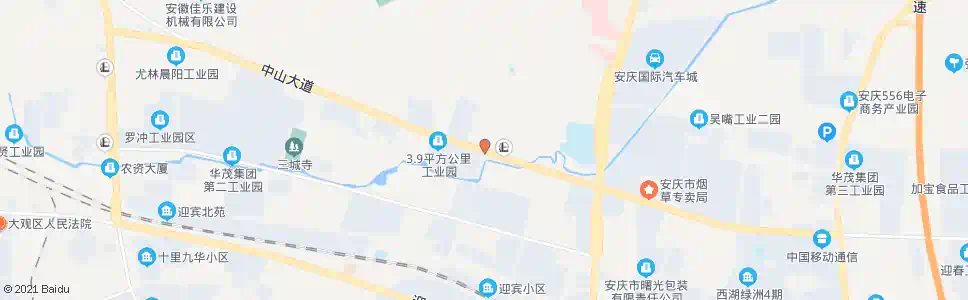 安庆经六路口_公交站地图_安庆公交_妙搜公交查询2025