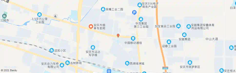 安庆五金机电城_公交站地图_安庆公交_妙搜公交查询2025
