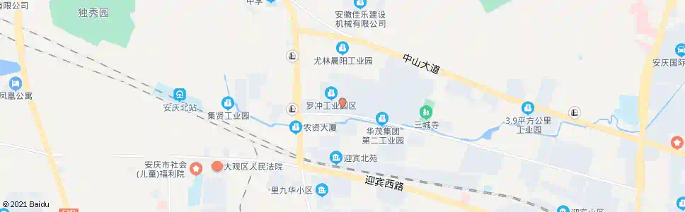 安庆同发铸造公司_公交站地图_安庆公交_妙搜公交查询2025