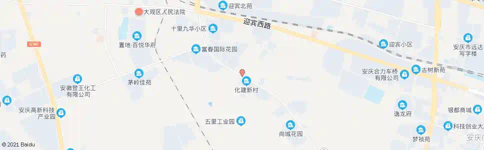 安庆第一职教中心_公交站地图_安庆公交_妙搜公交查询2025