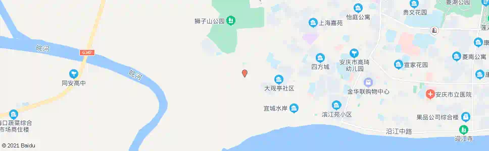 安庆大王庙_公交站地图_安庆公交_妙搜公交查询2025